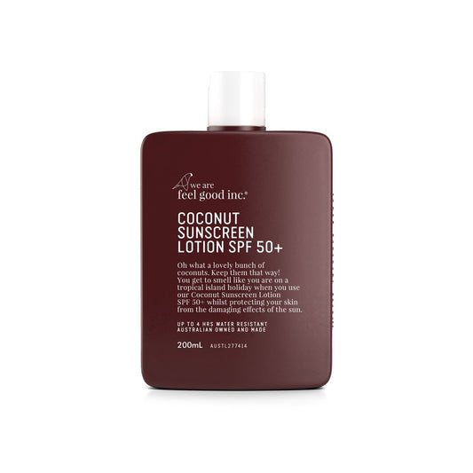 We Are Feel Good Inc. Coconut Sunscreen 50+ 200ml