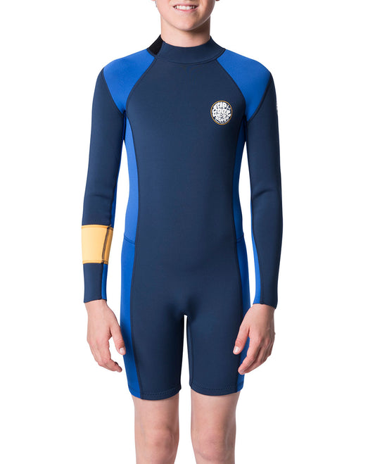 Ripcurl Jnr Boys 1.5mm Aggrolite Long Sleeve Springsuit