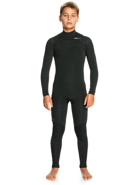 Quiksilver Boys 8-16 4/3mm Everyday Sessions Chest Zip Steamer