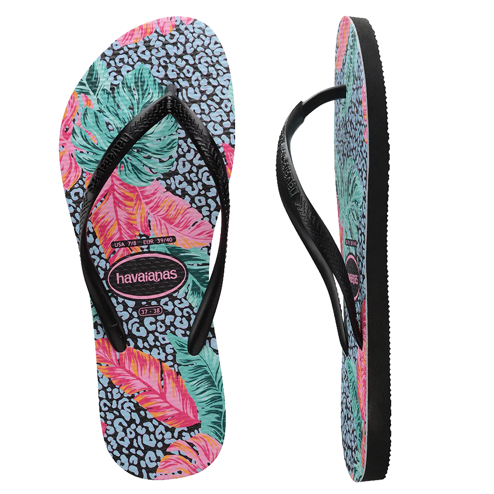 Ladies Print Thongs