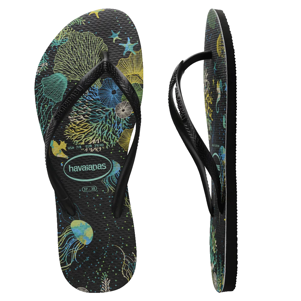 Ladies Print Thongs