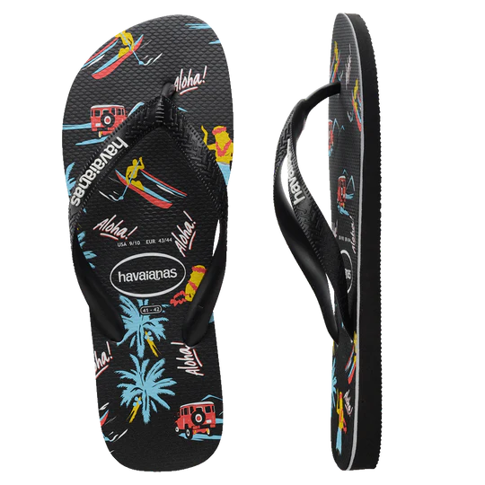 Mens Print Thongs