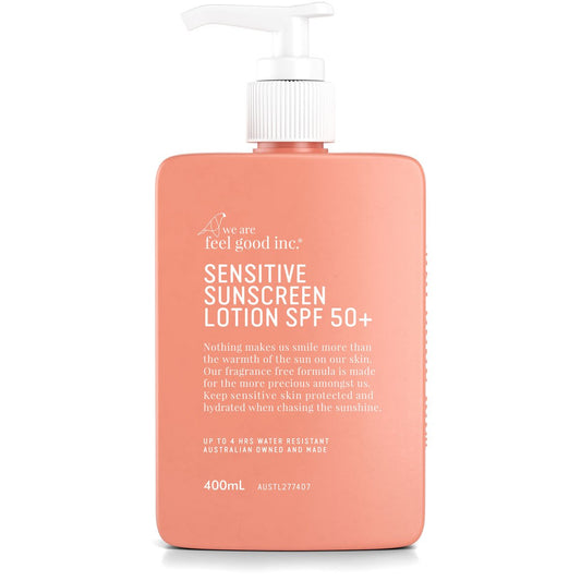 We Are Feel Good Inc. Sensitive Sunscreen 50+ 400ml