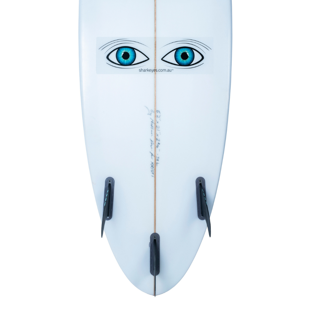 SHARK EYES - SHARK DETERRENT STICKER (LARGE)