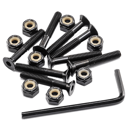 TRINITY SKATEBOARD DECK BOLTS