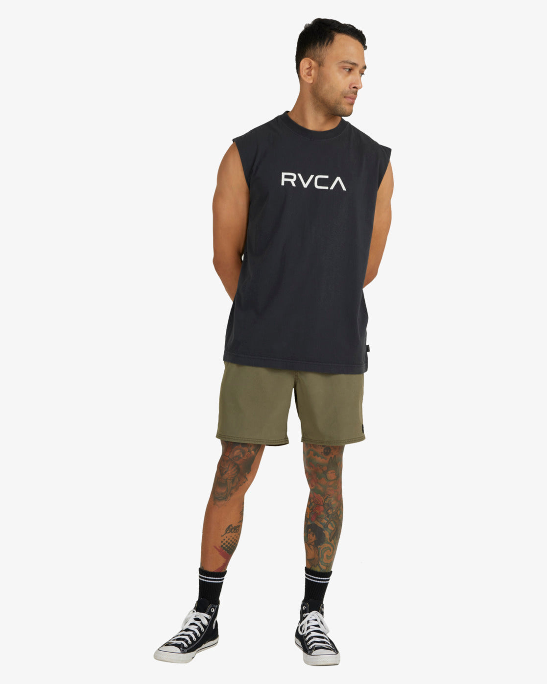 RVCA BIG RVCA WASHED MUSCLE