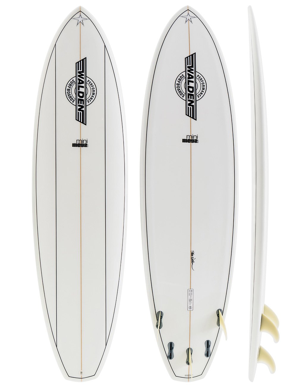 WALDEN MINI MEGA MAGIC 2 SLX SURFBOARD