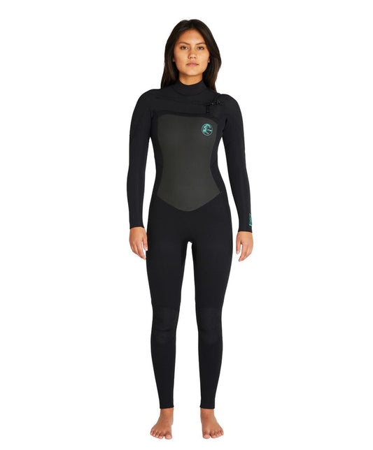 O'neill Focus 3/2mm Steamer Chest Zip Sealed Wetsuit