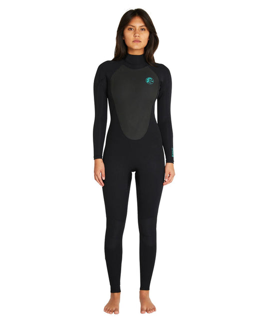 O'neill Focus 3/2mm Steamer Back Zip Sealed Wetsuit