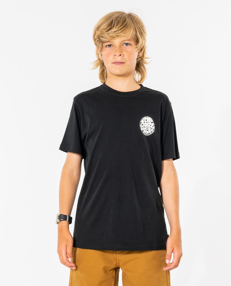 Ripcurl Wetsuit Icon Tee - Kids (8-16 years)