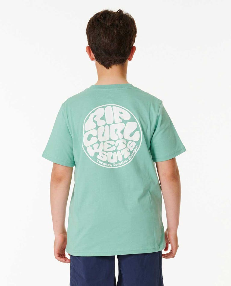 Ripcurl Wetsuit Icon Tee - Kids (8-16 years)