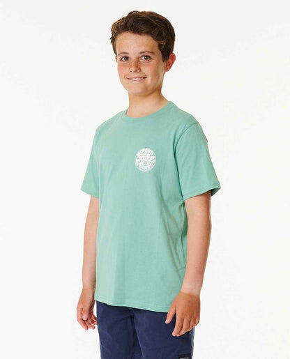 Ripcurl Wetsuit Icon Tee - Kids (8-16 years)