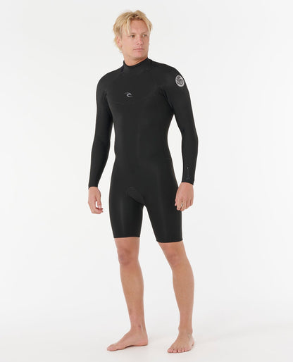 RIPCURL Mens Dawn Patrol Long Sleeve Back Zip Springsuit