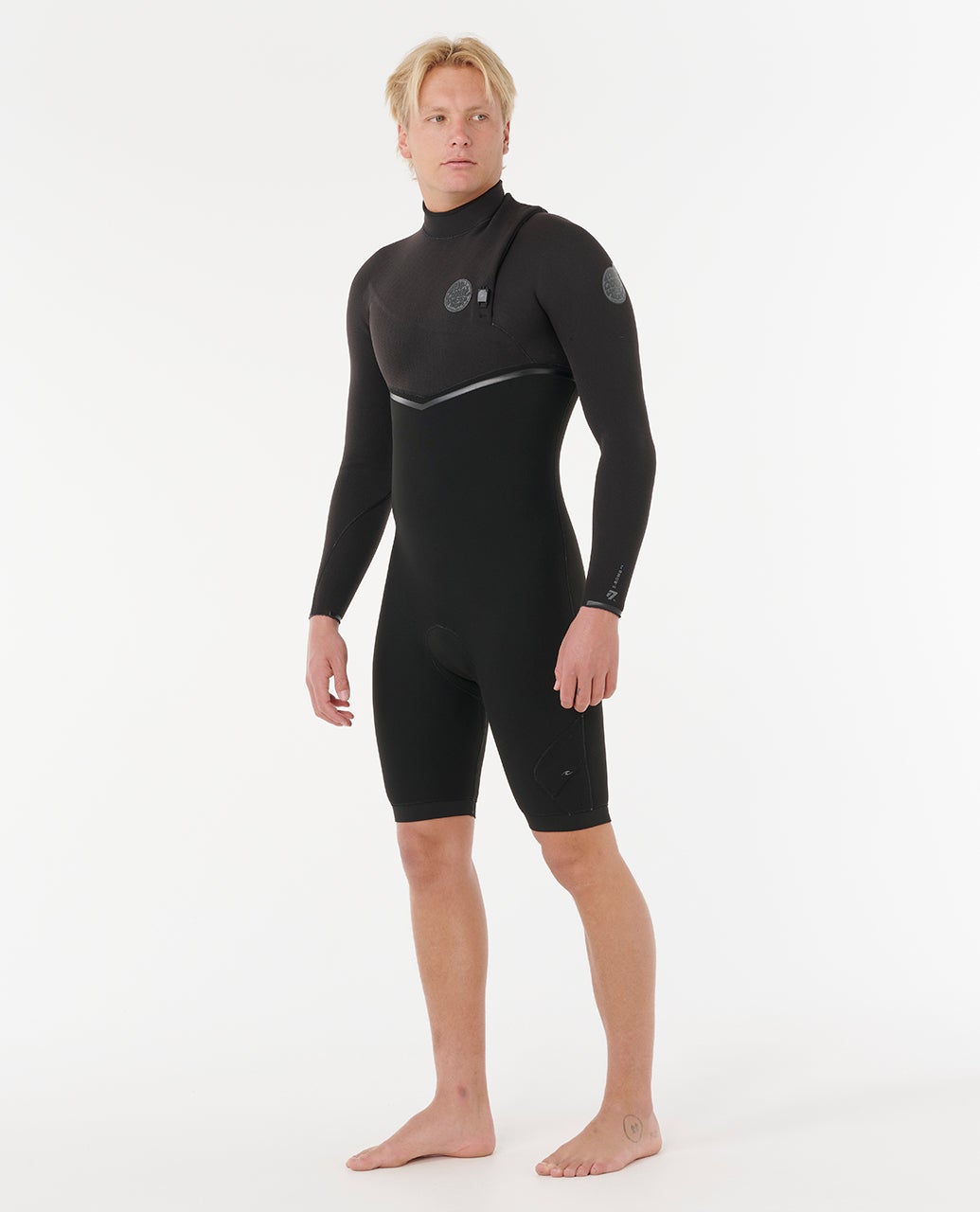 RIPCURL E-Bomb 2/2mm Long Sleeve Zip Free Springsuit