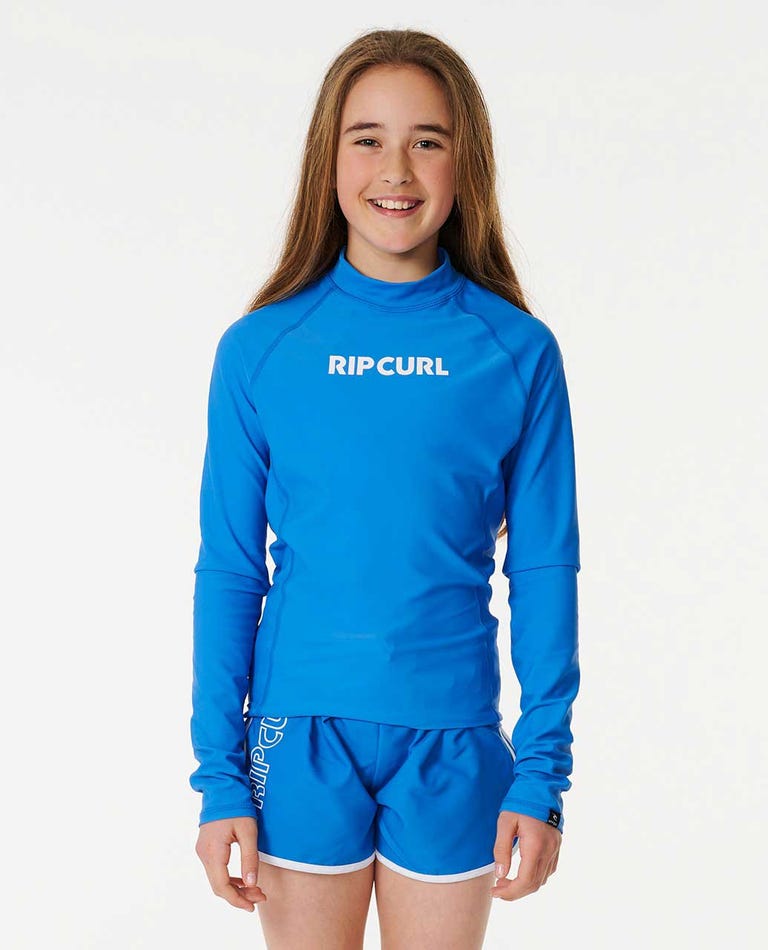 Ripcurl Classic Surf Long Sleeve Rash Vest - Girls (8-16 years)