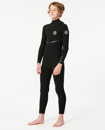 Ripcurl Kids Flashbomb 3/2 Chest Zip Wetsuit