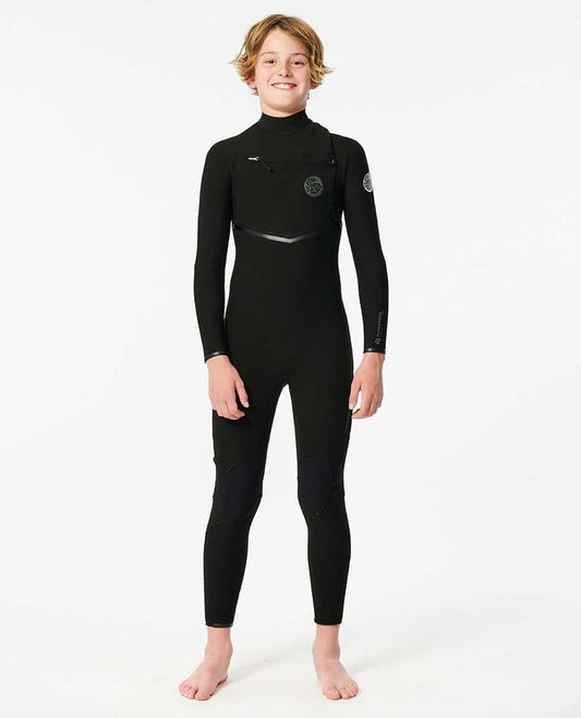 Ripcurl Kids Flashbomb 4/3 Chest Zip Wetsuit