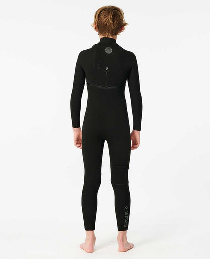 Ripcurl Kids Flashbomb 4/3 Chest Zip Wetsuit