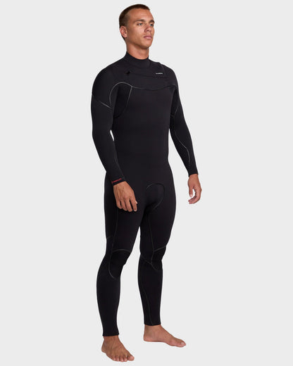 2026 Quiksilver Mens 3/2mm Marathon Sessions Chest Zip Wetsuit