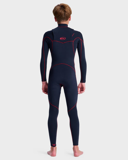 Quiksilver Boys 8-16 3/2 Mercury Chest Zip Wetsuit