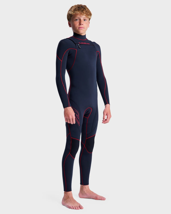 Quiksilver Boys 8-16 3/2 Mercury Chest Zip Wetsuit