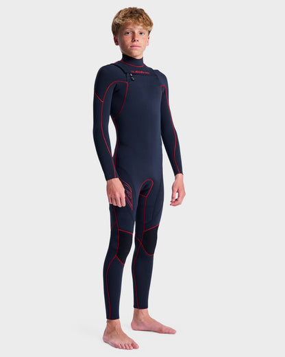Quiksilver Boys 8-16 3/2 Mercury Chest Zip Wetsuit