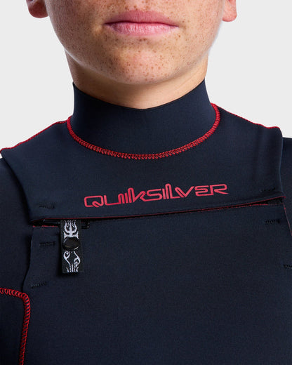 Quiksilver Boys 8-16 3/2 Mercury Chest Zip Wetsuit