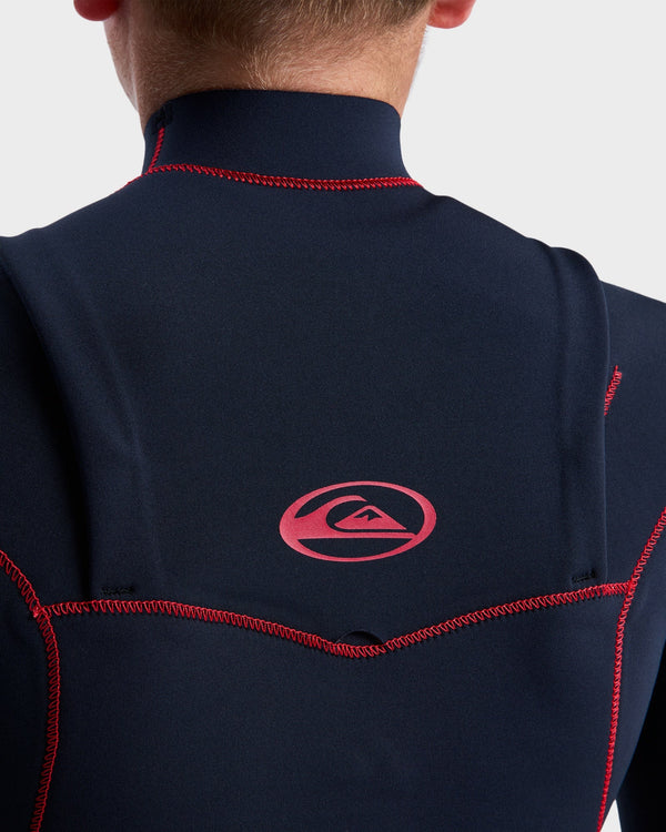 Quiksilver Boys 8-16 3/2 Mercury Chest Zip Wetsuit
