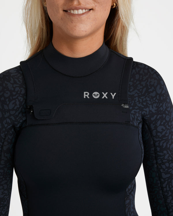 Roxy Womens 3/2 Swell Natural Fullzip Wetsuit