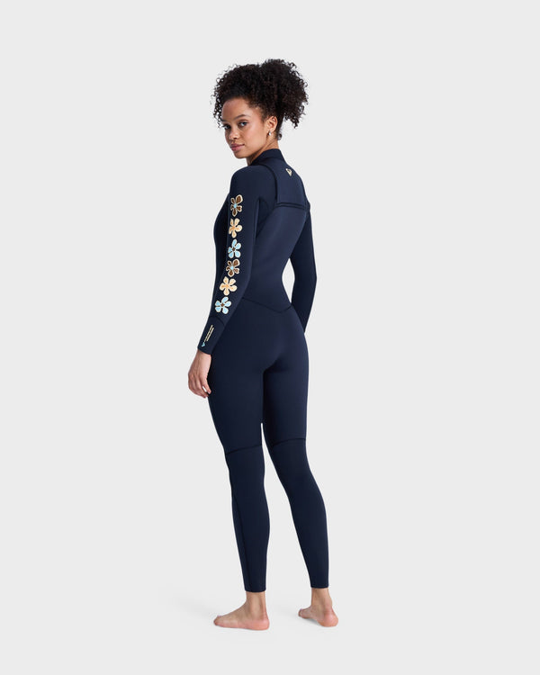 Roxy Womens 3/2mm Swell Natural Chest Zip Wetsuit
