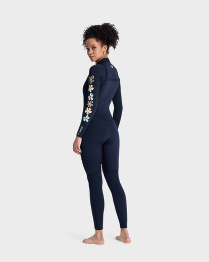 Roxy Womens 3/2mm Swell Natural Chest Zip Wetsuit