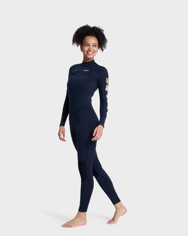 Roxy Womens 3/2mm Swell Natural Chest Zip Wetsuit