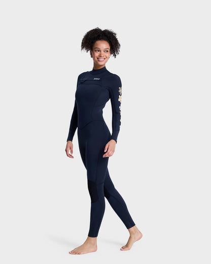 Roxy Womens 3/2mm Swell Natural Chest Zip Wetsuit