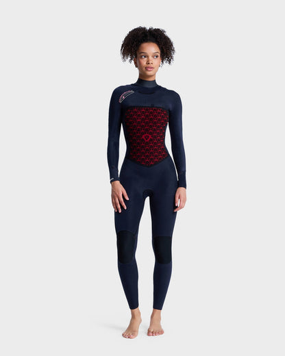 Roxy Womens 3/2mm Swell Natural Chest Zip Wetsuit