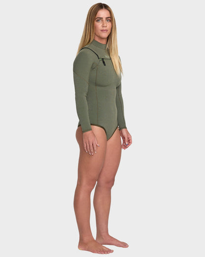 ROXY Womens 1.5mm Elite Xtra Stretch Cheeky Long sleeve Springsuit