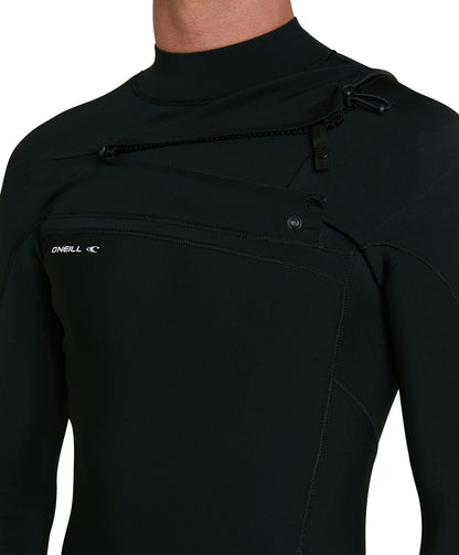O'neill Defender 3/2mm Steamer Chest Zip Wetsuit - Black