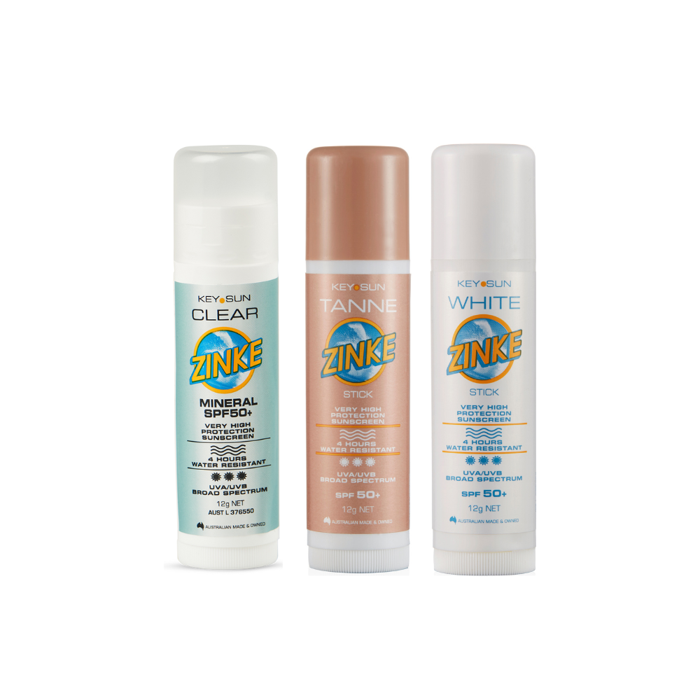 Key Sun Zinke Sticks 12g SPF 50+