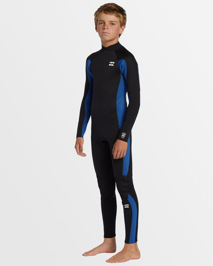 Billabong Boys 8-16 3/2mm Foil Back Zip GBS Steamer Wetsuit