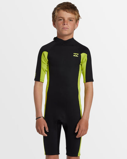 Billabong Boys 8-16 2/2mm Foil Back Zip Springsuit