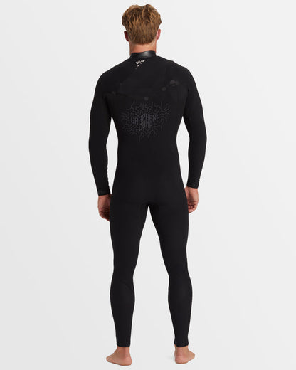 Billabong 3/2mm Revolution Natural Chest Zip Steamer Wetsuit