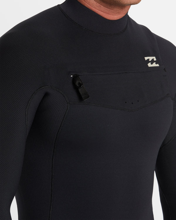 Billabong 3/2mm Revolution Natural Chest Zip Steamer Wetsuit