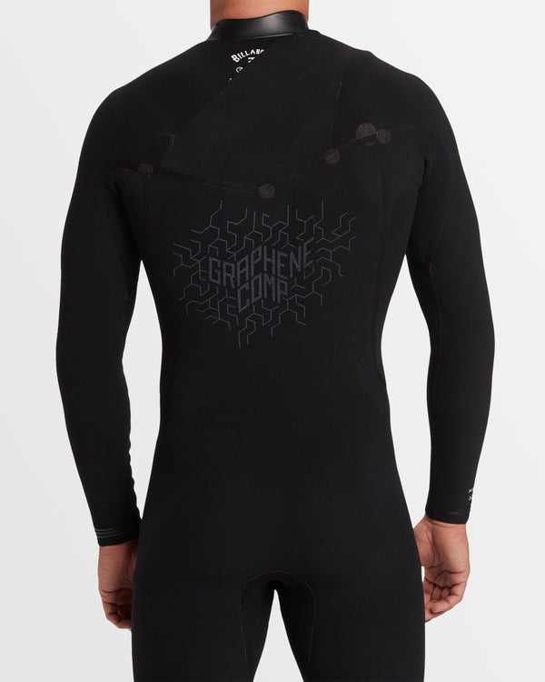 Billabong 3/2mm Revolution Natural Chest Zip Steamer Wetsuit