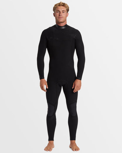 Billabong 3/2mm Revolution Natural Chest Zip Steamer Wetsuit