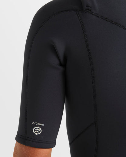 Billabong Mens 2/2mm Absolute Natural Chest Zip Springsuit