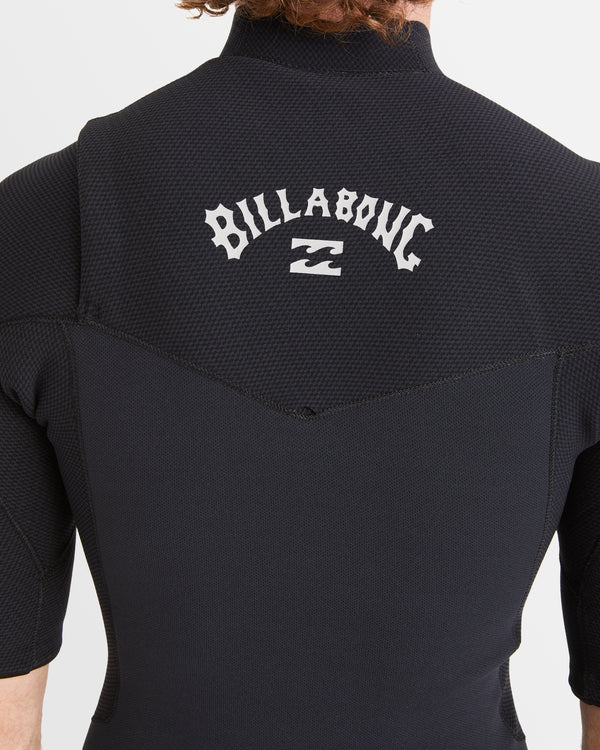 Billabong Mens 2/2mm Revo Natural Chest Zip Springsuit