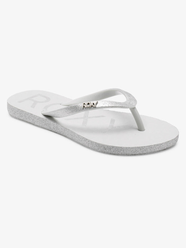 Roxy glitter flip discount flops