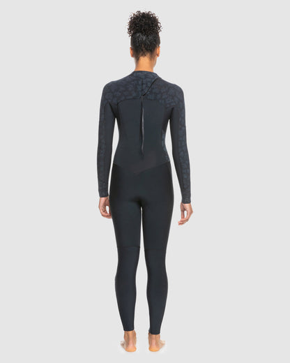 Roxy Womens 3/2mm Swell Series Back Zip Gbs Wetsuit