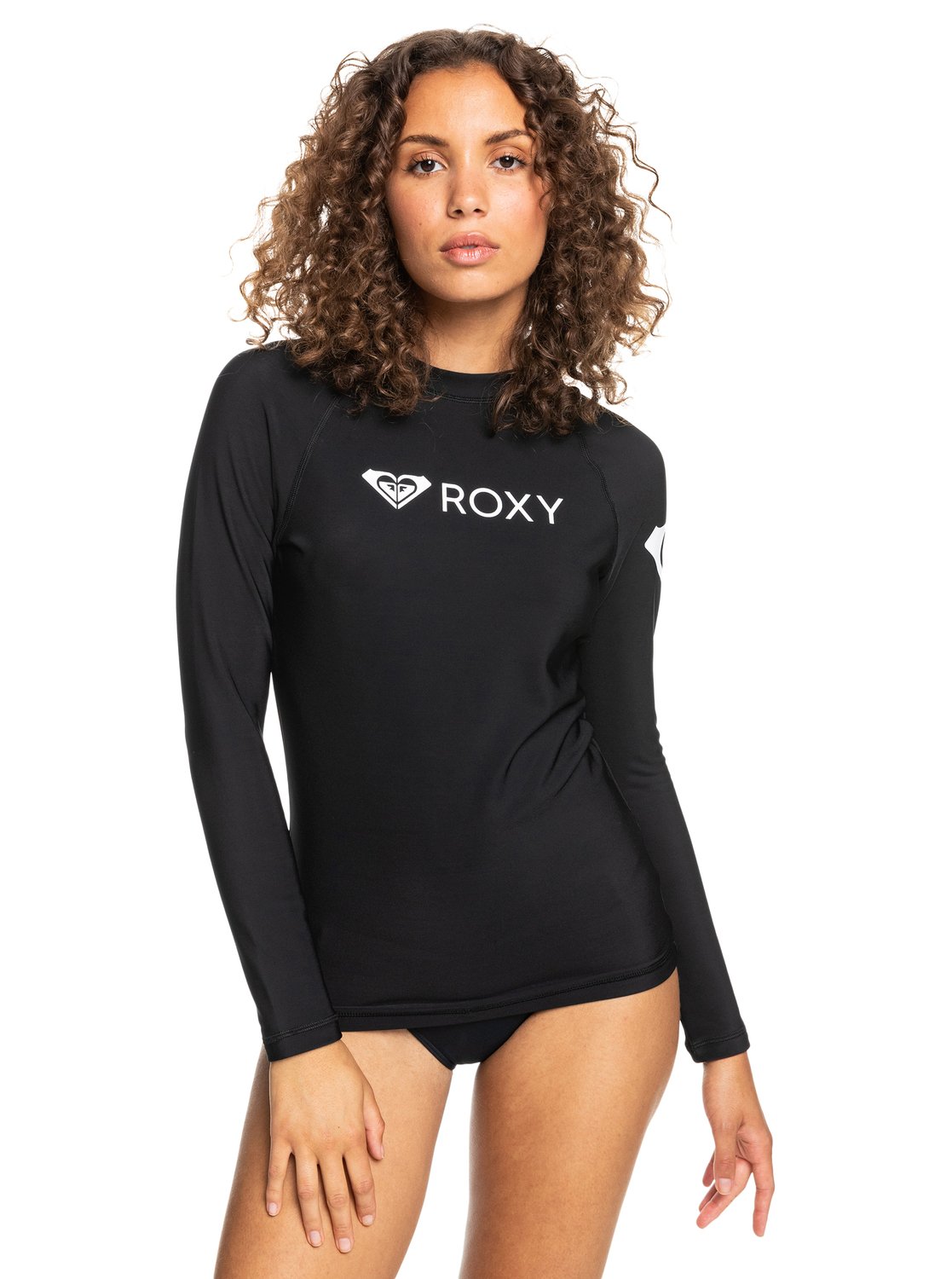 Roxy Womens Heater Long Sleeve Thermal Rash Guard