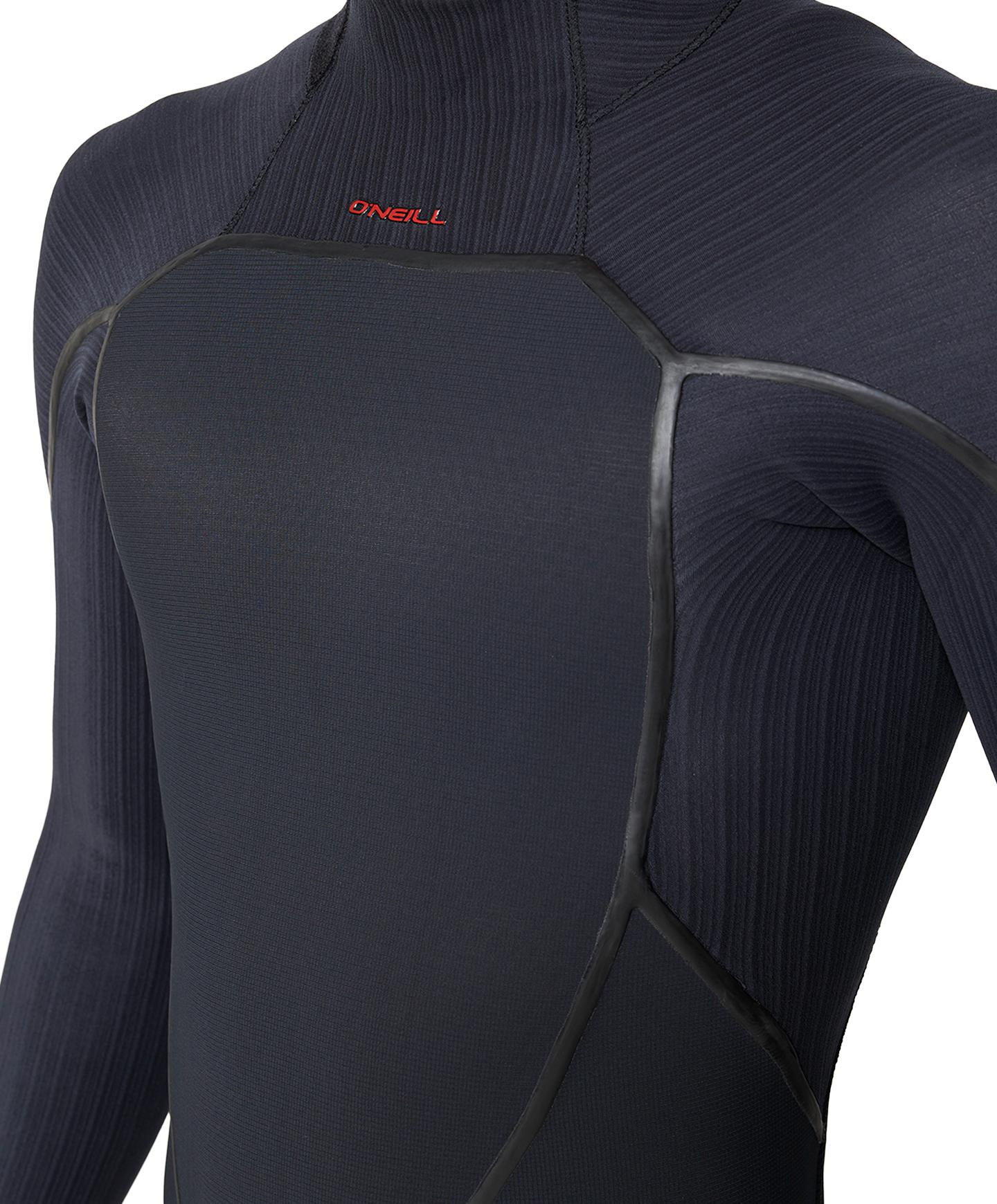 O'Neill HyperFire X 4/3mm Steamer Back Zip Wetsuit - Black