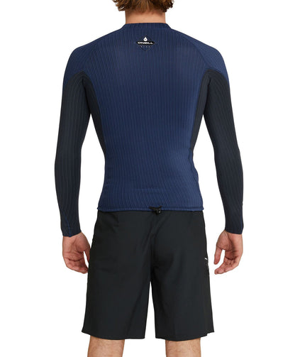 O'Neill Hyperfreak 1.5mm TB3X Long Sleeve Wetsuit Jacket - Navy